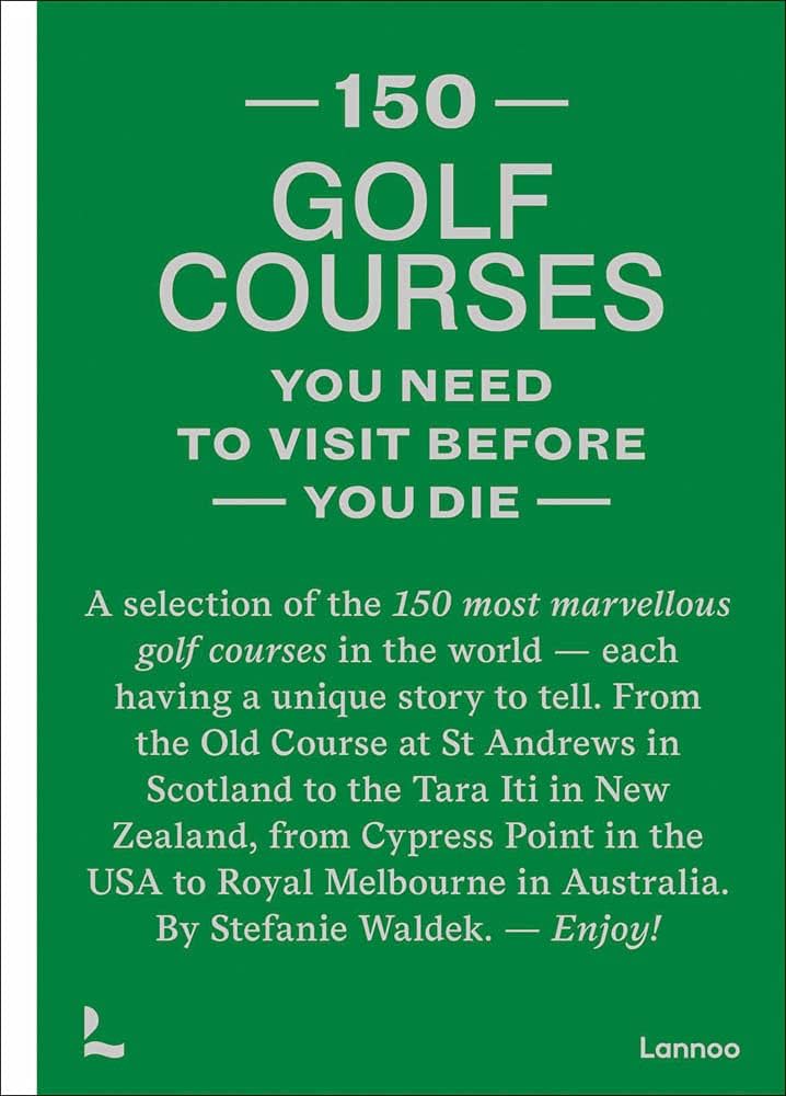 150 golf courses book